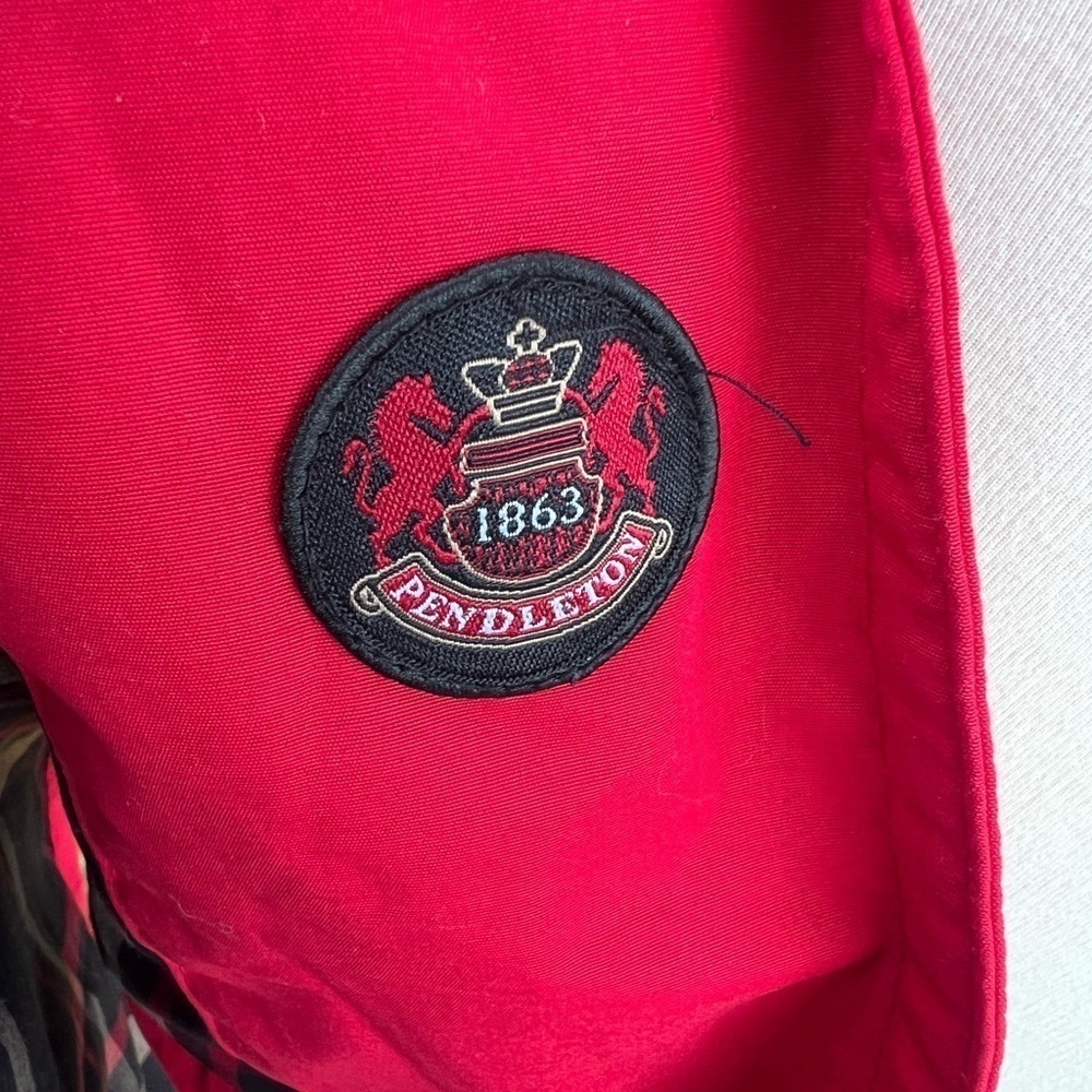 Pendleton Ladies' Trench Coat Large RED Waterproof And Breathable (S) - Picture 12 of 14